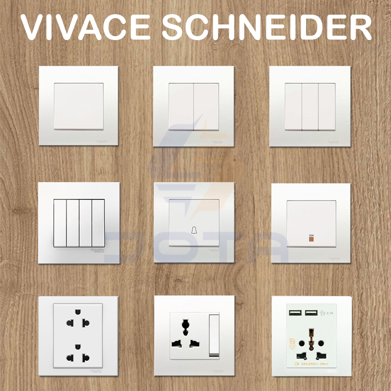 Công tắc ổ cắm Schneider Vivace