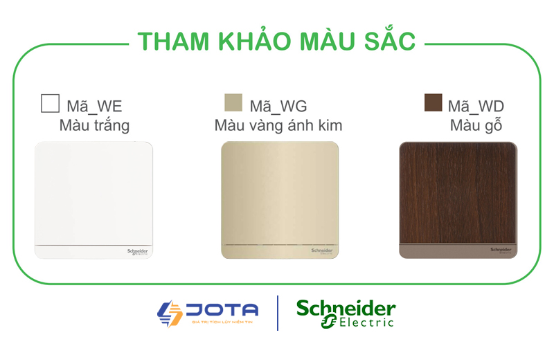 Tham khảo màu sắc của AvatarOn Schneider