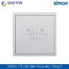 705224 Simon i7 | Ổ cắm điện thoại đôi 705224 simon i7 o cam dien thoai doi