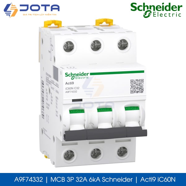 A9F74332 MCB 3P 32A 6kA Schneider acti9 iC60N