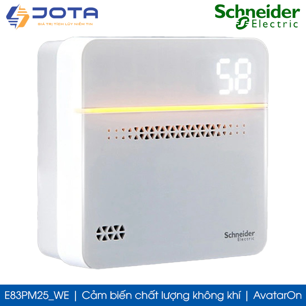 Cảm biến chất lượng không khí Schneider E83PM25_WE