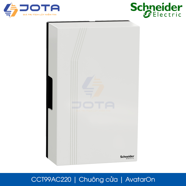 Chuông cửa CCT99AC220 AvatarOn Schneider