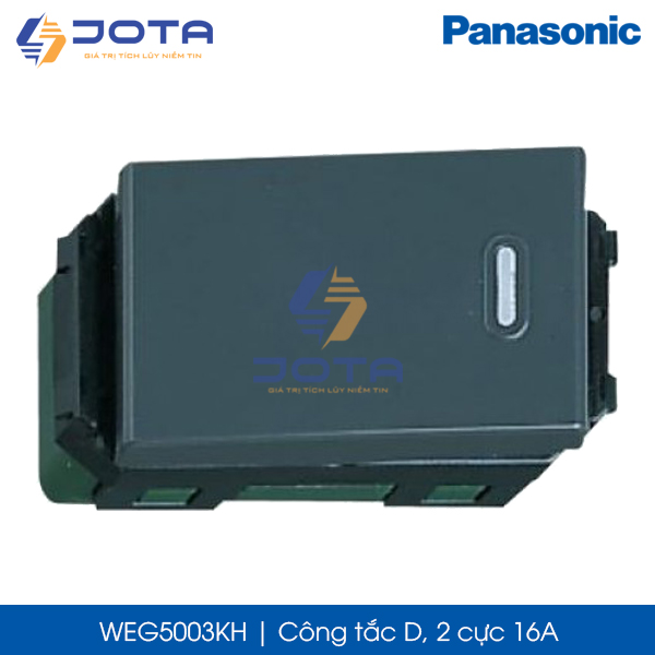 WEG5003KH - Công tắc D 2 cực 16A Panasonic Wide