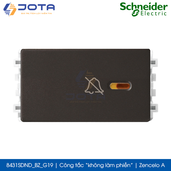 Công tắc không làm phiền 8431SDND_BZ_G19 Zencelo A Schneider, màu đồng