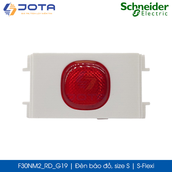 Đèn báo đỏ F30NM2_RD_G19 Schneider S-Flexi