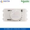 Dimmer đèn 3031V500M_K_WE Zencelo A Schneider, màu trắng