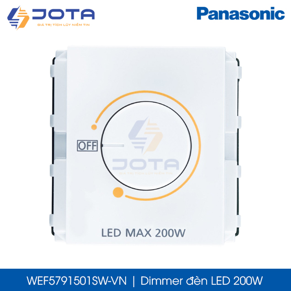 Dimmer đèn LED Panasonic Wide WEF5791501SW-VN