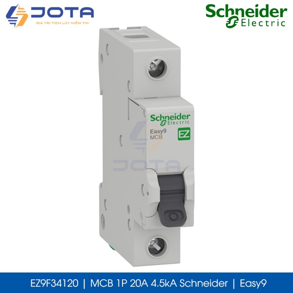 EZ9F34120 MCB 1P 20A 4.5kA Schneider Easy9