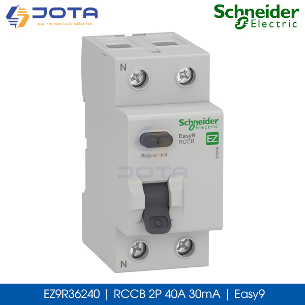 EZ9R36240 RCCB 2P 40A 30mA Schneider Easy9