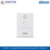 K114S Simon công tắc 20A in biểu tượng đèn size S