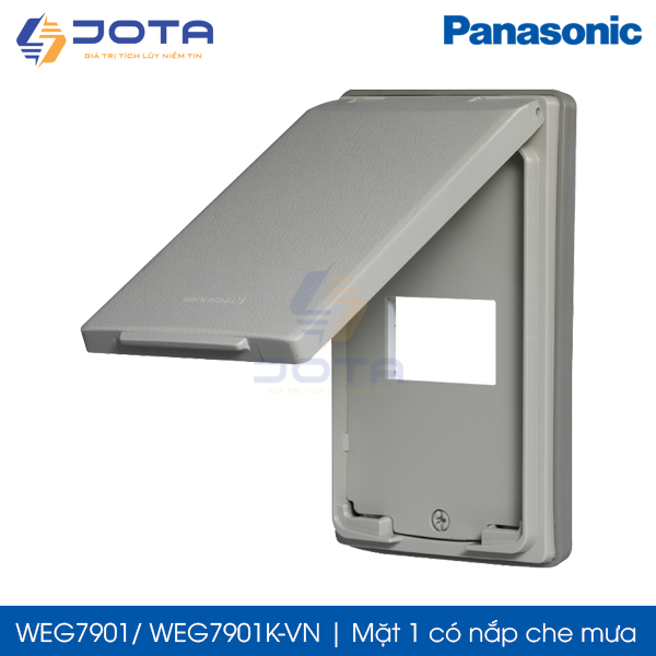 Mặt 1 có nắp che mưa Panasonic Wide WEG7901/ WEG7901K-VN