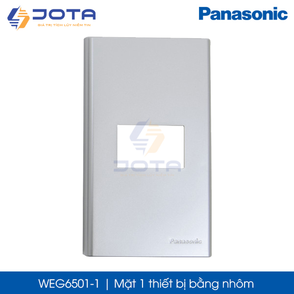 Mặt 1 thiết bị bằng nhôm Panasonic Wide WEG6501-1