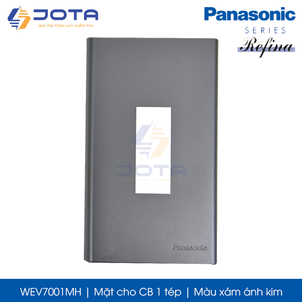 Mặt cho CB 1 tép Panasonic Refina WEV7001MH màu xám ánh kim