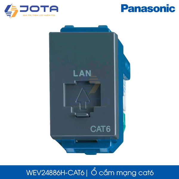 Ổ cắm mạng cat6 Panasonic Wide WEV24886H-CAT6
