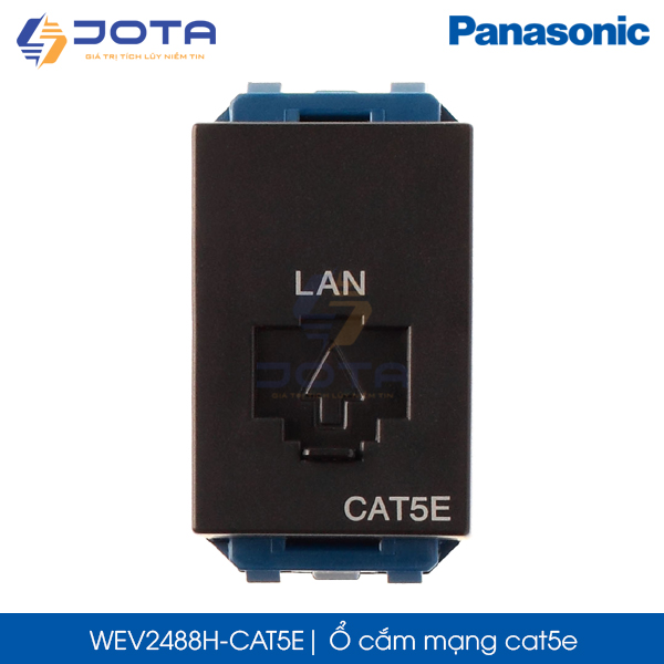 Ổ cắm mạng cat5e Panasonic Wide WEV2488H-CAT5E