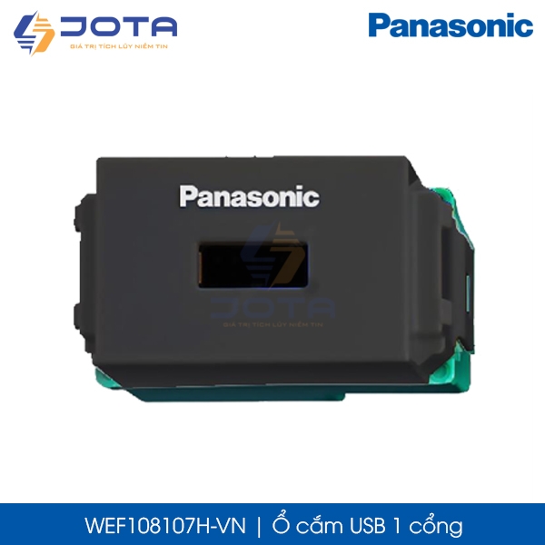 Ổ cắm USB 1 cổng Panasonic Wide WEF108107H-VN